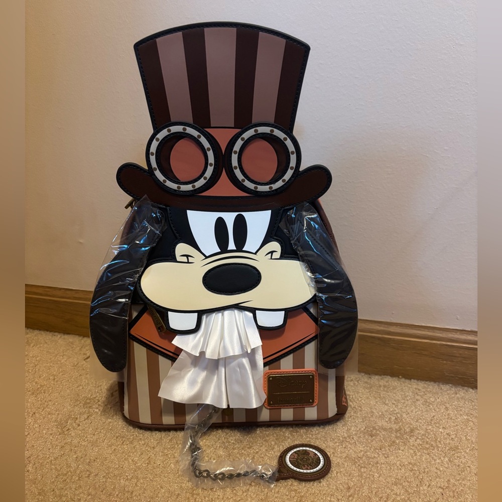 Loungefly Steampunk Goofy HTF Rare Mini Backpack